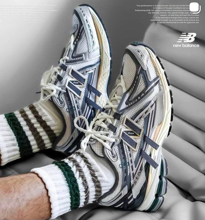 NB1906AD银灰解构|New Balance复古跑鞋上脚细节解析